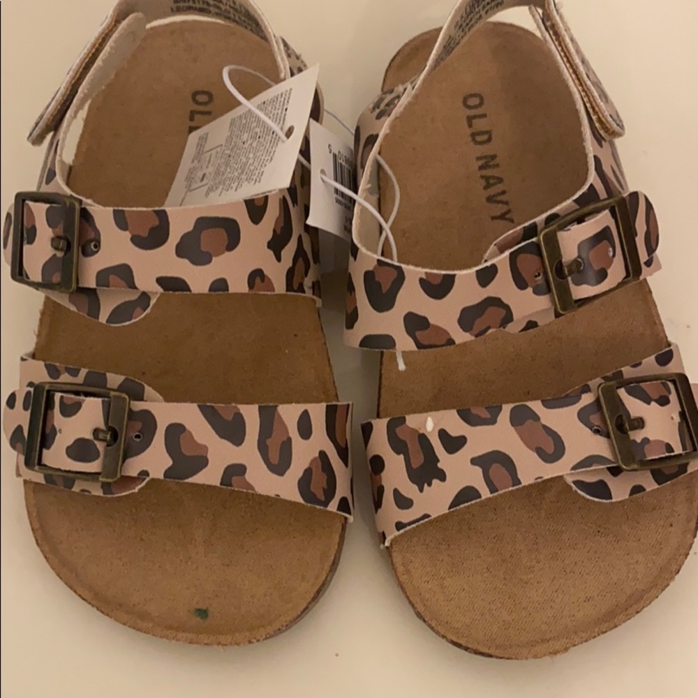Old navy leopard sandals